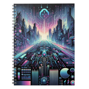 Cuaderno Neon Cyberworld