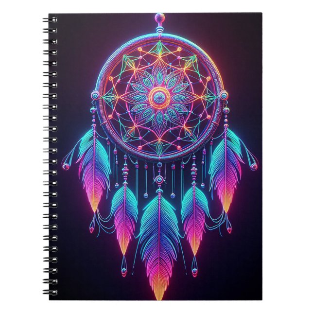 Cuaderno Neon Dreamcatcher (Frente)