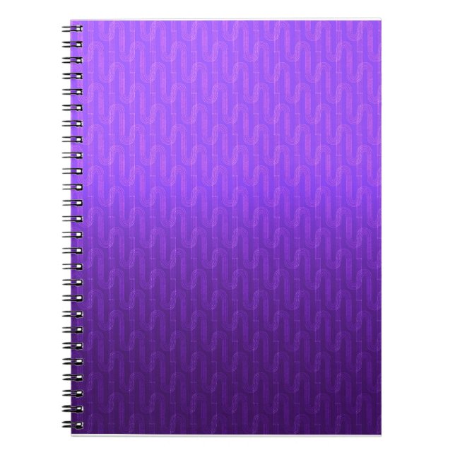 Cuaderno Neon lilac gradient.  (Frente)