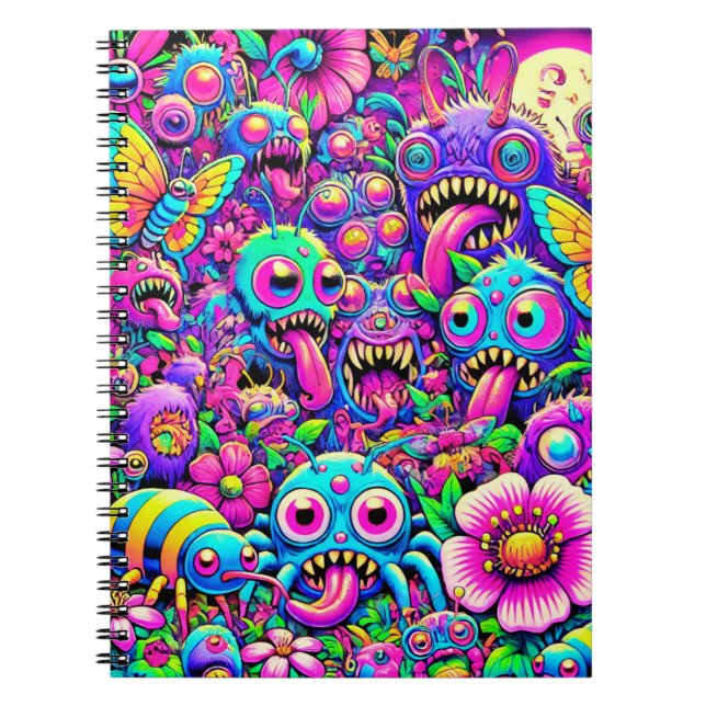 Cuaderno Neon Monster Bugs (Frente)