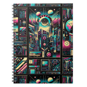 Cuaderno Neon Tech Odyssey
