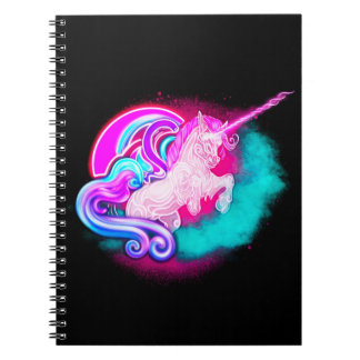 Cuaderno Neon Unicorn