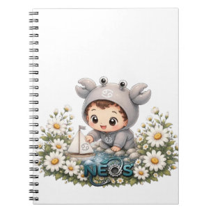Cuaderno Neos Kawaii Zodiaco Cáncer
