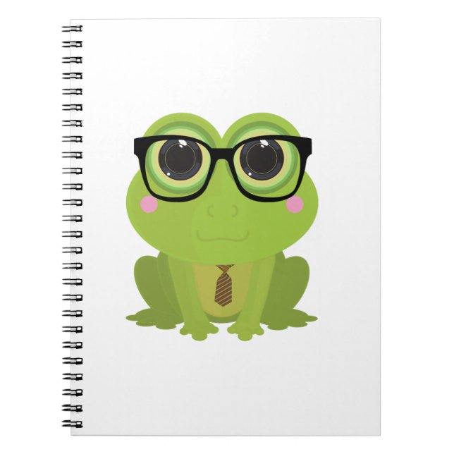 Cuaderno Nerd de rana (Frente)