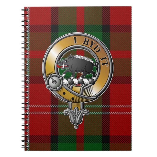 Cuaderno Nesbitt Tartan & Badge (Frente)
