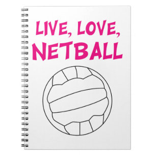 Cuaderno Netball vivo del amor
