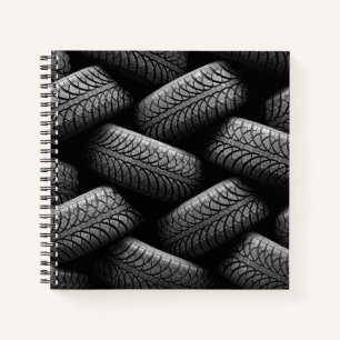 Cuaderno Neumáticos para coches negros