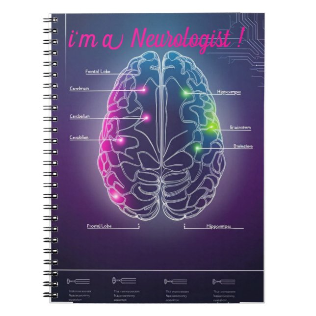 Cuaderno Neuro Anatomy soy neurólogo (Frente)