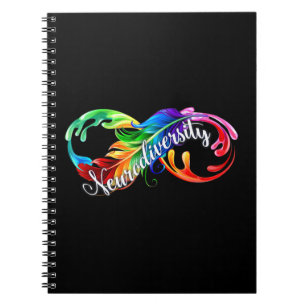 Cuaderno Neurodiversidad es bello arcoiris es un gran regal