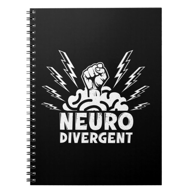 Cuaderno Neurodiversity has propelled the human race forwar (Frente)