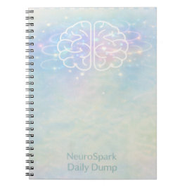Cuaderno Neurodiversity NeuroSpark Daily Dump Pastel Design