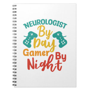 Cuaderno Neurologista por día jugador por noche