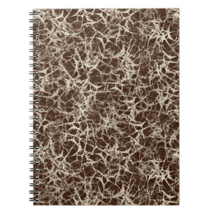 Cuaderno Neuronas de red en rojo - patrón sin fisuras.