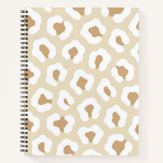 Cuaderno Neutral Leopard Print 