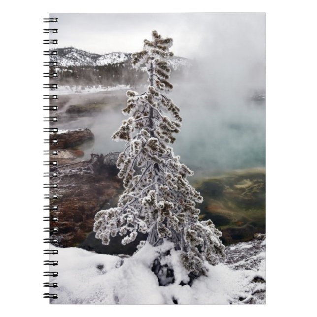 Cuaderno Nevado Yellowstone (Frente)