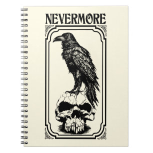 Cuaderno Nevermore Edgar Allan Poe - The Raven