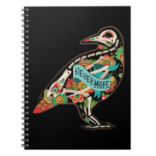 Cuaderno Nevermore Sugar Skull Raven
