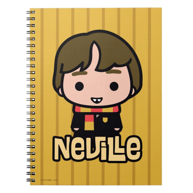 Cuaderno Neville Longbottom Cartoon Character Art (Frente)