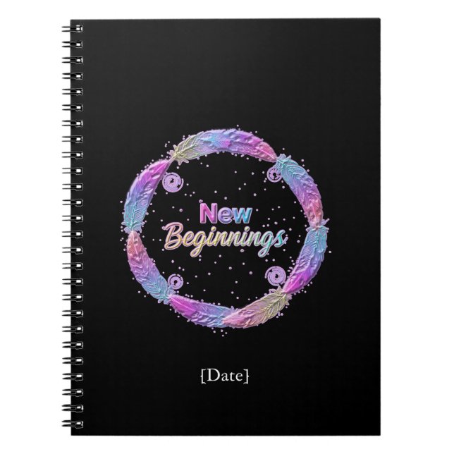 Cuaderno New Beginnings / Nuevos Comienzos 2027 (Frente)