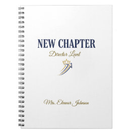 Cuaderno New Chapter Director Level Personalized