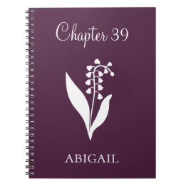 Cuaderno New Chapter Journal Lilly May Birth Flower