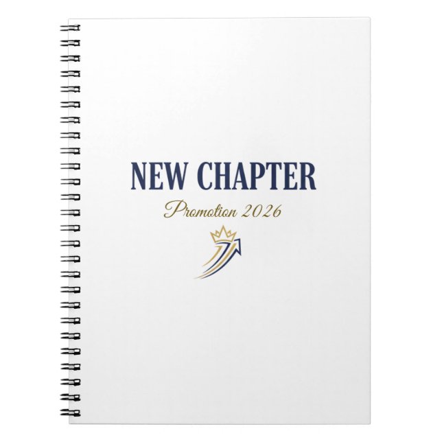 Cuaderno New Chapter Promotion 2026 (Frente)