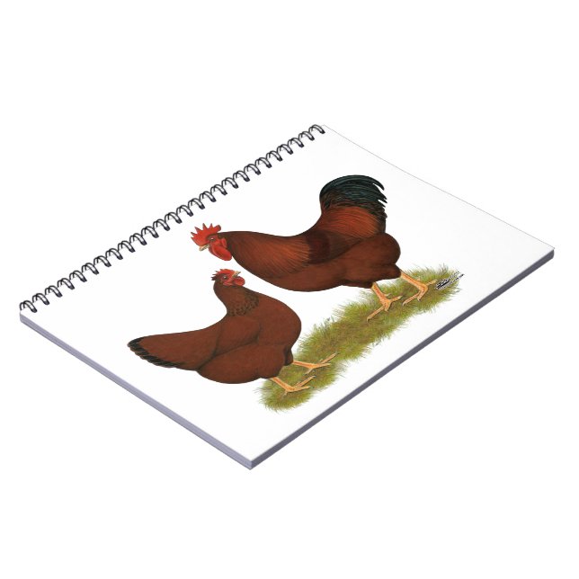 Cuaderno New Hampshire Reds (Lado Izquierdo)