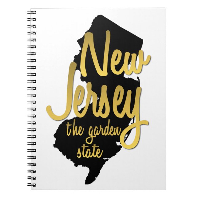 Cuaderno New Jersey - el estado jardín (Frente)
