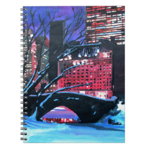 Cuaderno New York City - invierno del Central Park