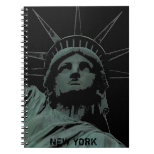Cuaderno New York Notebook Statua of Liberty Journals Gifts