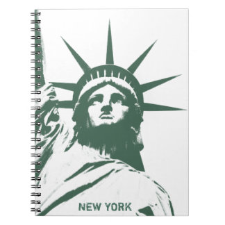 Cuaderno New York Notebook Statua of Liberty Journals Gifts