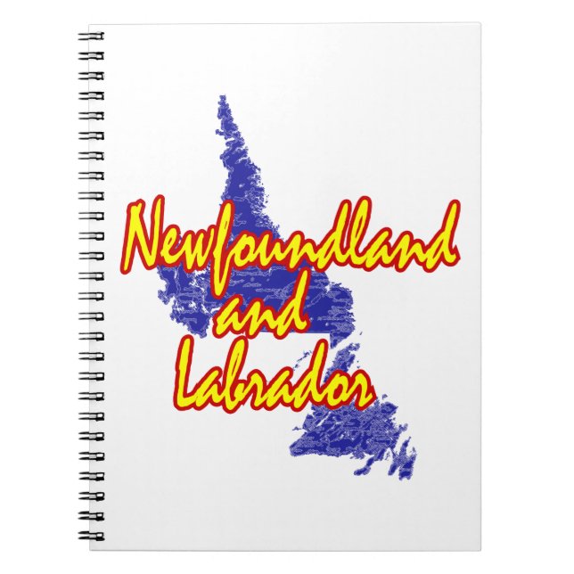 Cuaderno Newfoundland and Labrador (Frente)