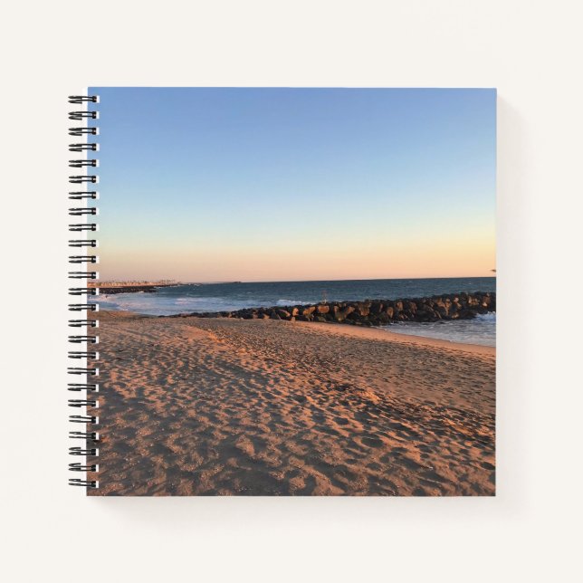 Cuaderno Newport Beach en Sunset, California (Anverso)