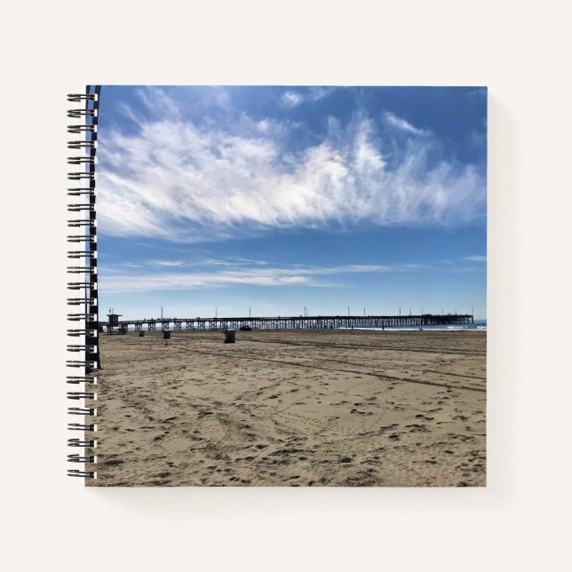 Cuaderno Newport Pier, Newport Beach, California (Anverso)