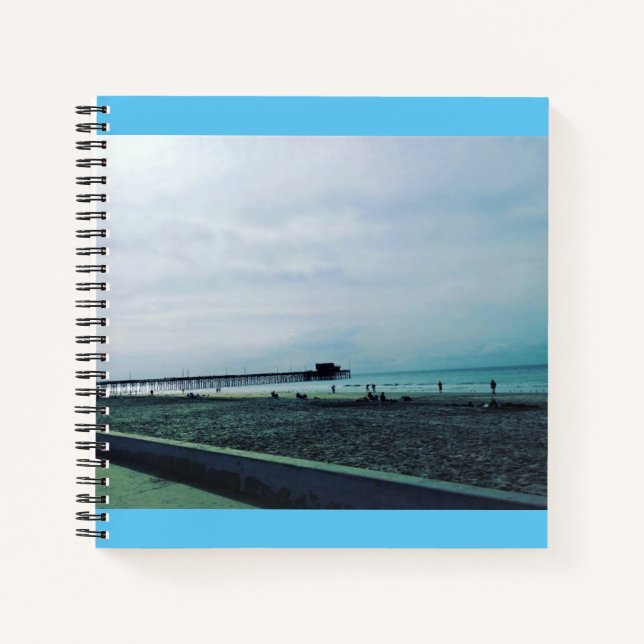 Cuaderno Newport Pier, Newport Beach, California (Anverso)