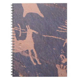 Cuaderno Newspaper Rock, S.P., UT Cerca de Monticello.