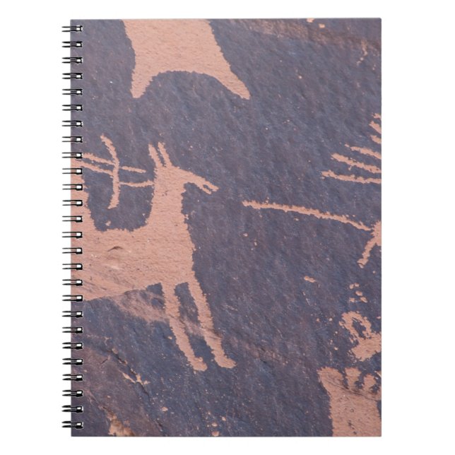 Cuaderno Newspaper Rock, S.P., UT Cerca de Monticello. (Frente)
