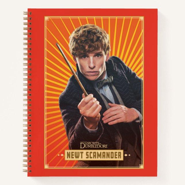 Cuaderno Newt Scamander Character Graphic (Anverso)