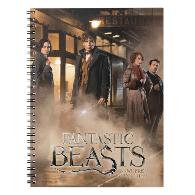 Cuaderno NEWT SCAMANDER™ & Co. en la estación de tren (Frente)