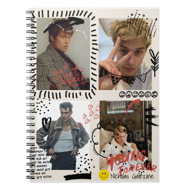 Cuaderno Nicholas Galitzine (Frente)