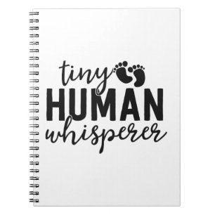 Cuaderno NICU Enfermeras Regalos Tiny Human Whisperer Neona