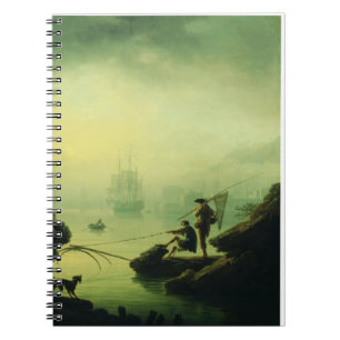 Cuaderno Niebla matutina en el mar por Joseph Vernet