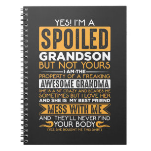 Cuaderno Nieto malcriado abuelito
