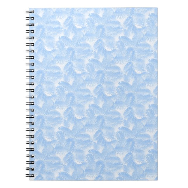 Cuaderno Nieve azul (Frente)