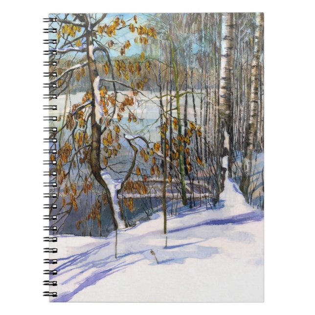 Cuaderno Nieve caída Watercolor (Frente)