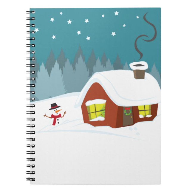 Cuaderno Nieve de invierno (Frente)