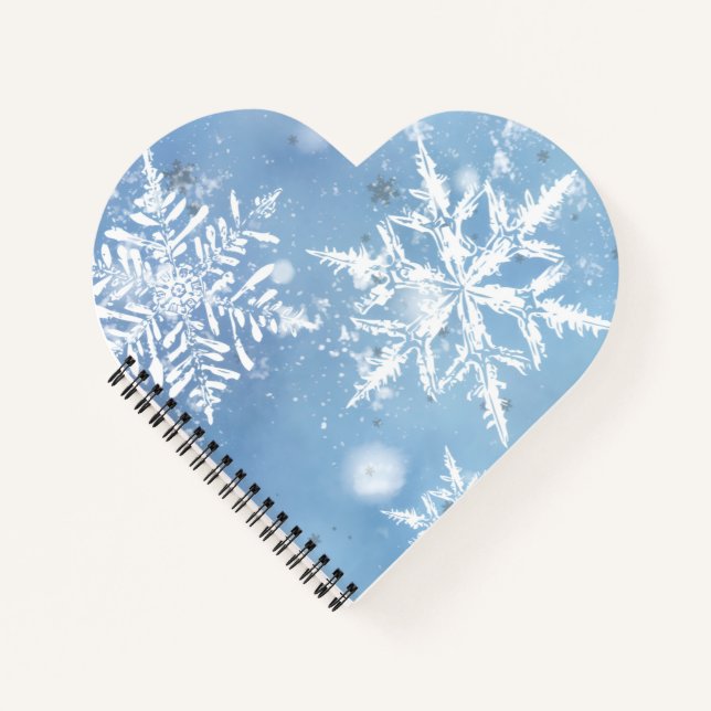 Cuaderno Nieve de Navidad Maravillosa (Anverso)