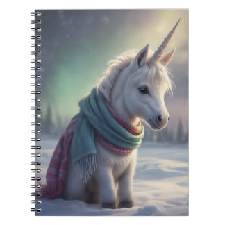 Cuaderno Nieve de unicornio