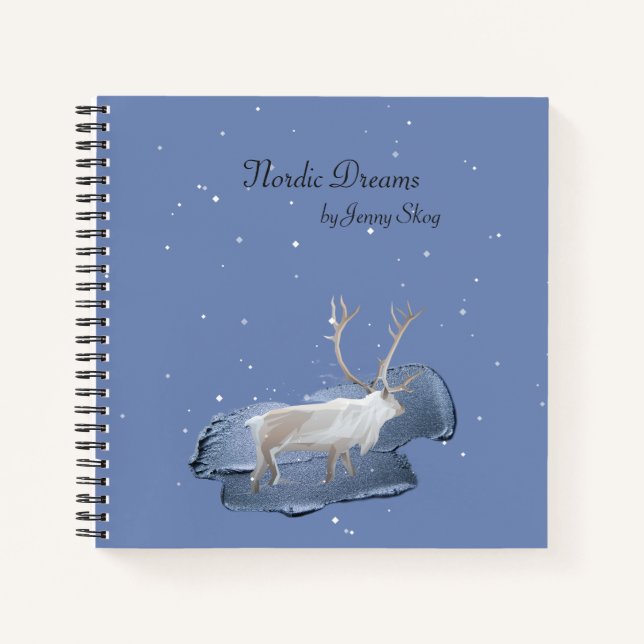 Cuaderno Nieve Elk Dusty Blue (Anverso)