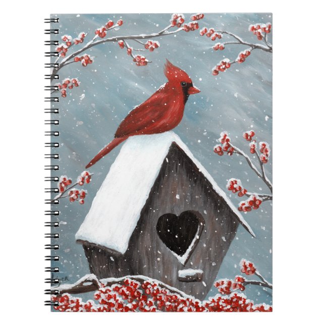 Cuaderno Nieve invernal del norte (Frente)